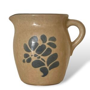 Vintage 1980’s Pfaltzgraff Pottery Stoneware Folk Art Creamer